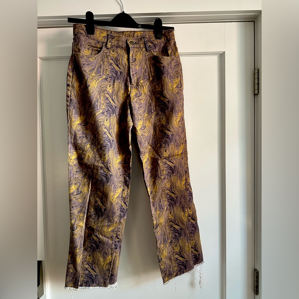 The Kit - Alexa Denim Jeans in Marbled Earth